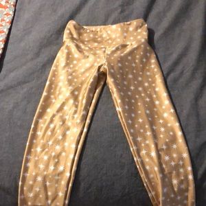 Gold sheep spin pants